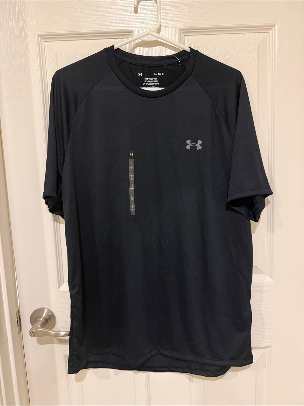 Under Armour Black Short Sleeve Crew Performance Tee